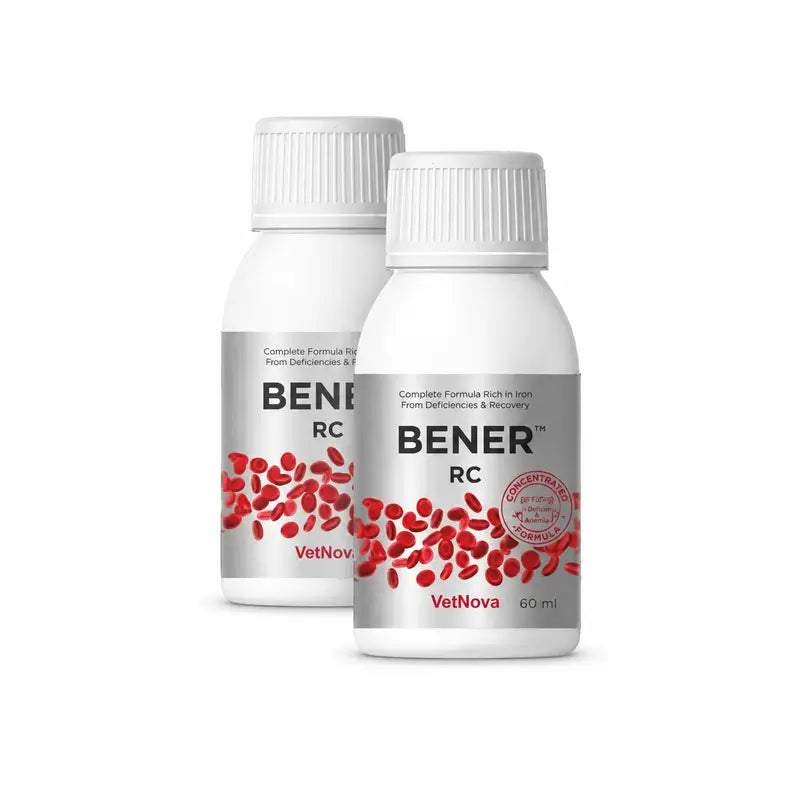Vetnova Bener Rc Pack 2 x 60 ml, per cani e gatti.