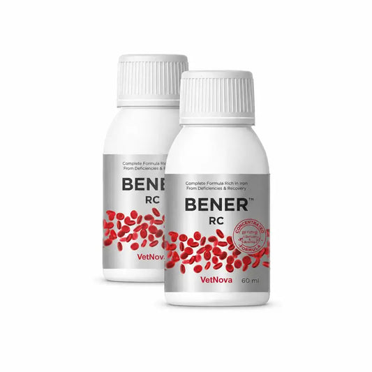 Vetnova Bener Rc Pack 2 x 60 ml, per cani e gatti.