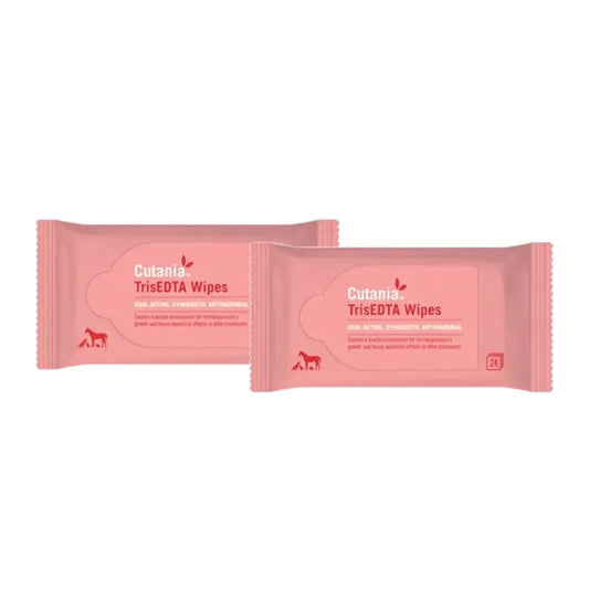 Vetnova Cutania TrisEDTA Wipes 24 salviettine, confezione da 2