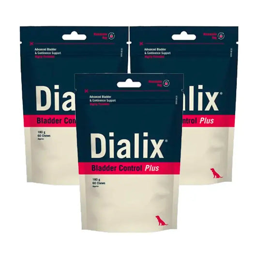 Vetnova Dialix Bladder Control Plus, confezione 3 x 60 compresse