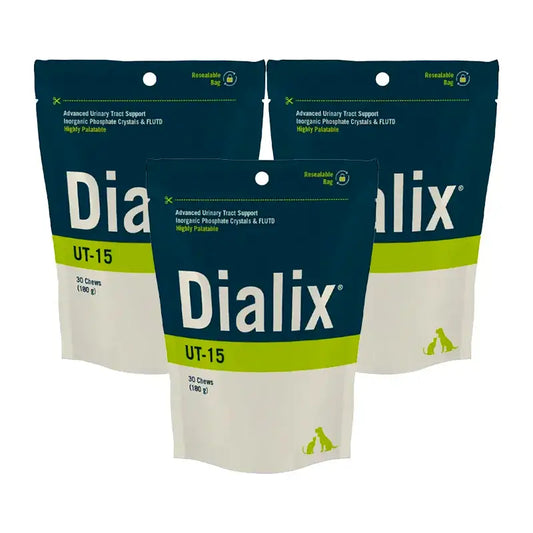 Vetnova Dialix UT-15, confezione da 3 x 30 masticatori