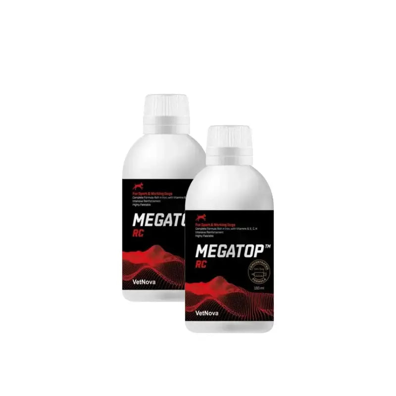 Vetnova Megatop per cani 180 ml, confezione da 2