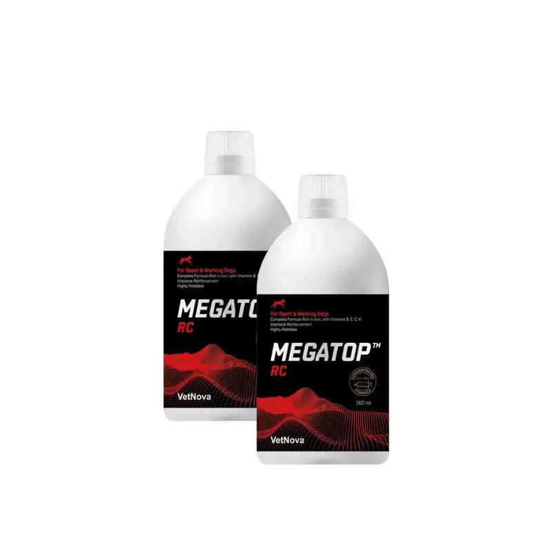Vetnova Megatop per cani 360 ml, confezione da 2