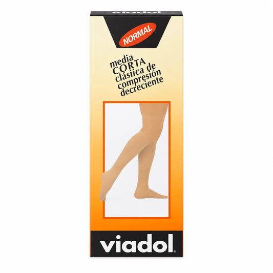 VIADOL Calzino corto normale MILO beige taglia media