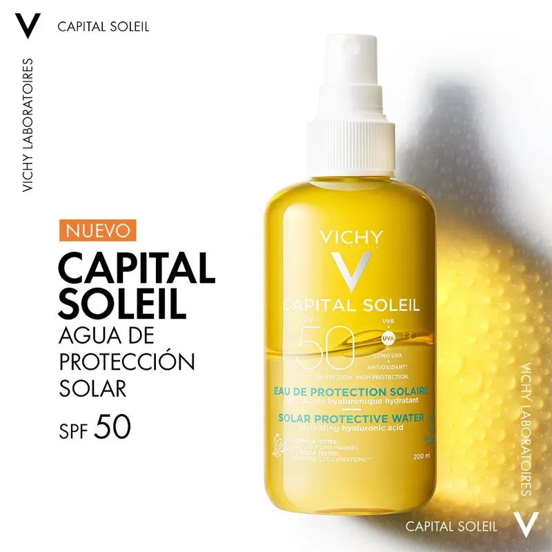 Vichy Capital Soleil Crema solare protettiva idratante SPF 50, 200 ml