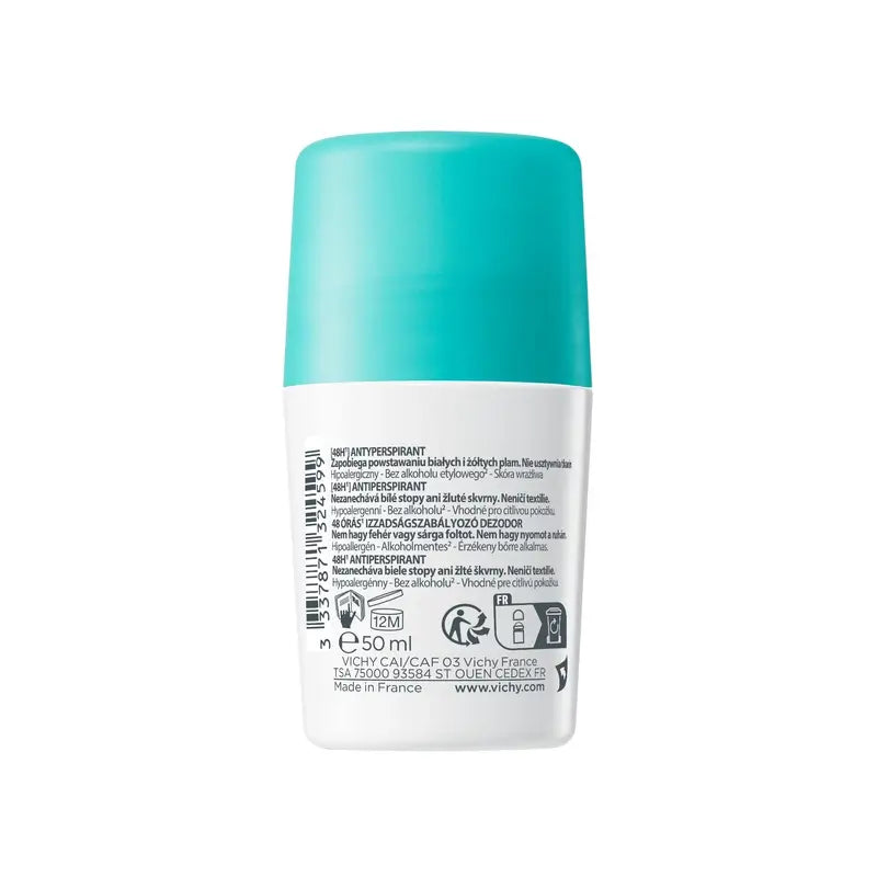 Vichy Deodorante 48H Anti-traspirante Roll-On 50 ml