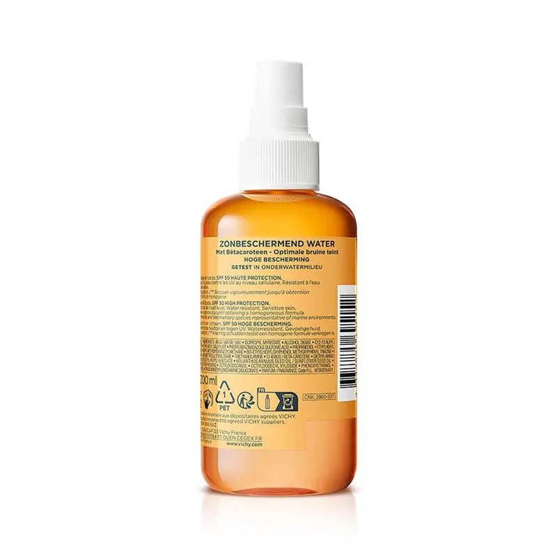 Vichy Capital Soleil Acqua di protezione solare SPF 50 Radiosità, 200 ml