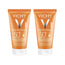 Vichy Capital Soleil Bb Crema Tocco Secco, 2X50 Ml