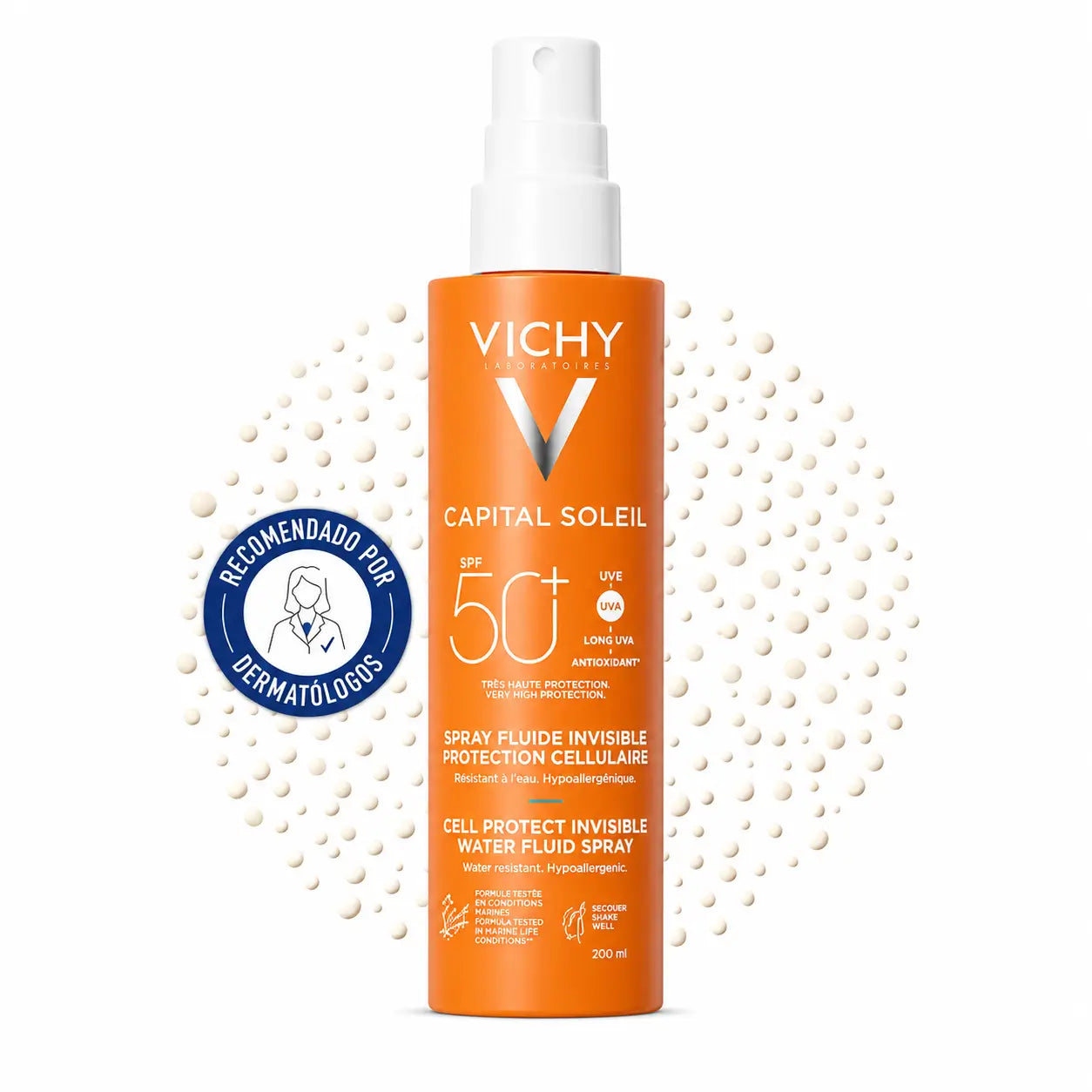 Vichy Capital Soleil Spray Multi Protezione SPF 50, 200 ml