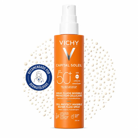 Vichy Capital Soleil Spray Multi Protezione SPF 50, 200 ml