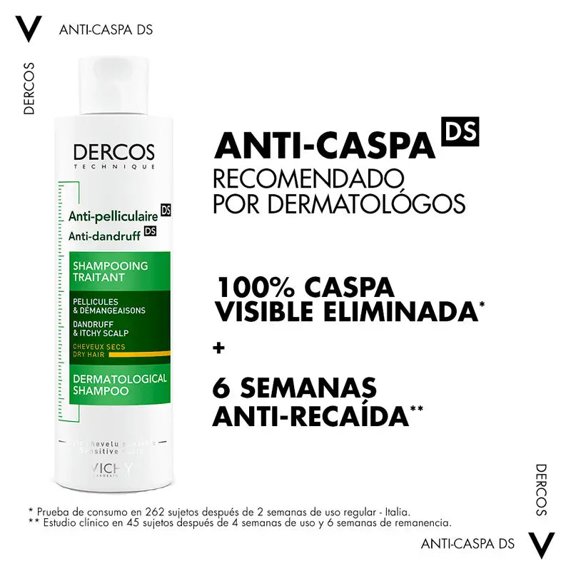 Vichy Dercos Technique Anti Forfora Secca Shampoo 400 ml