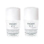 Vichy Deodorante antitraspirante 48H Roll-On Pelle Sensibile, 2X50 Ml