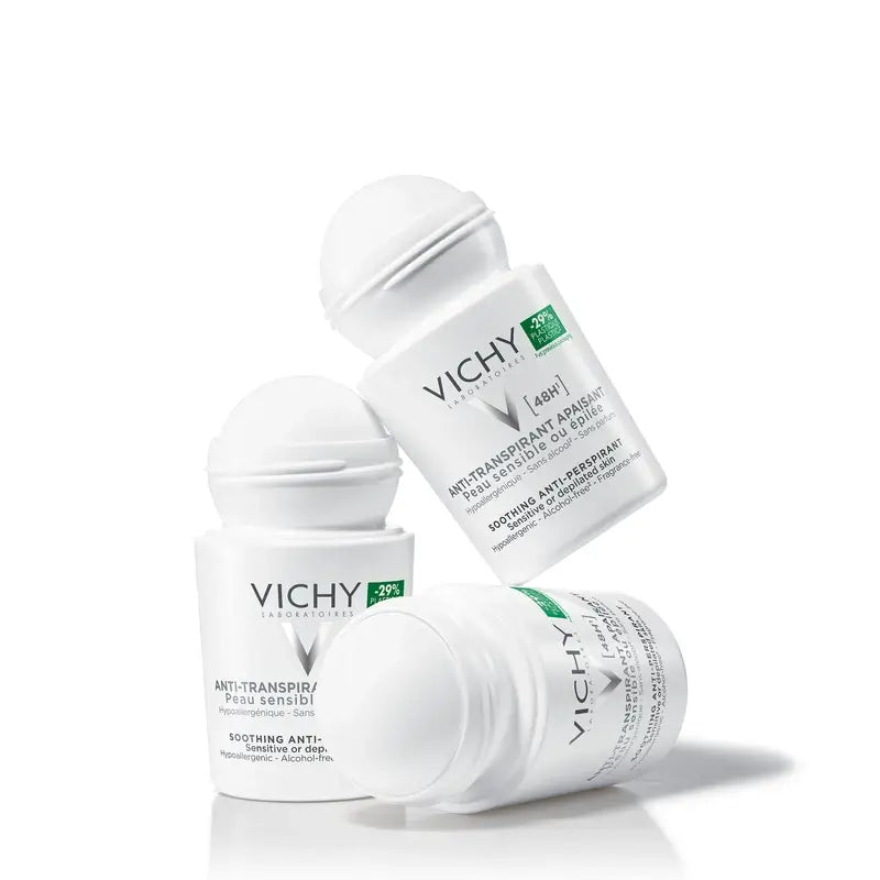 Vichy Deodorante antitraspirante 48H Roll-On Pelle sensibile 50 ml