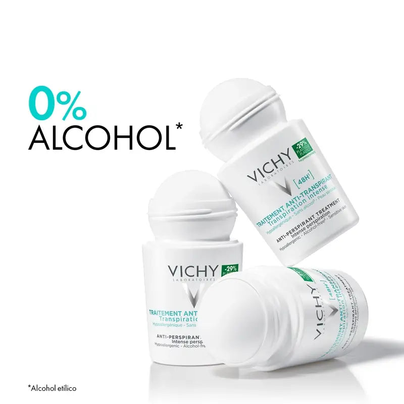 Vichy Deodorante Trattamento Antitraspirante 48H Roll-On 50 ml
