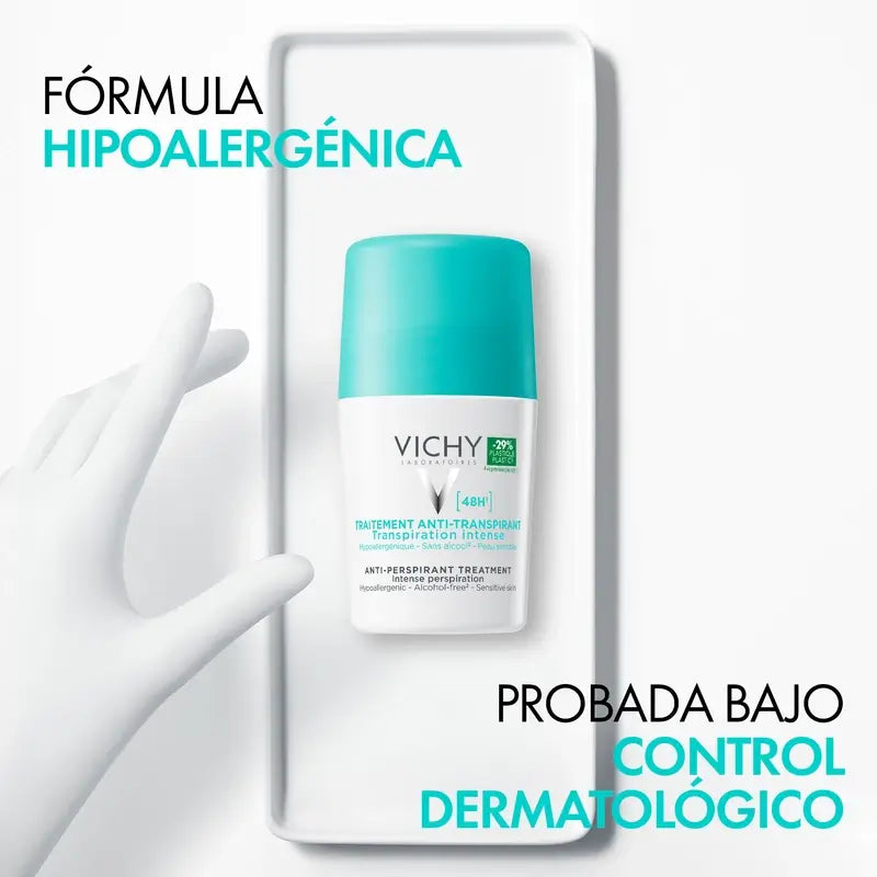 Vichy Deodorante Trattamento Antitraspirante 48H Roll-On 50 ml