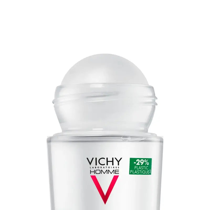 Vichy Homme 48H Deodorante Anti-Traspirante e Anti-Punto Roll-On 50 ml