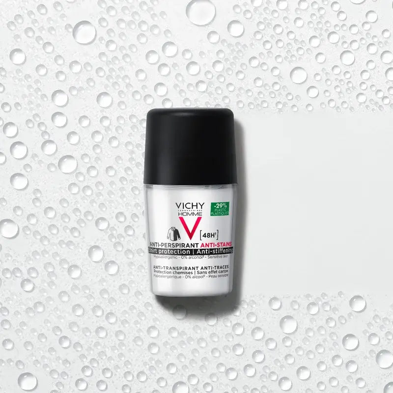 Vichy Homme 48H Deodorante Anti-Traspirante e Anti-Punto Roll-On 50 ml