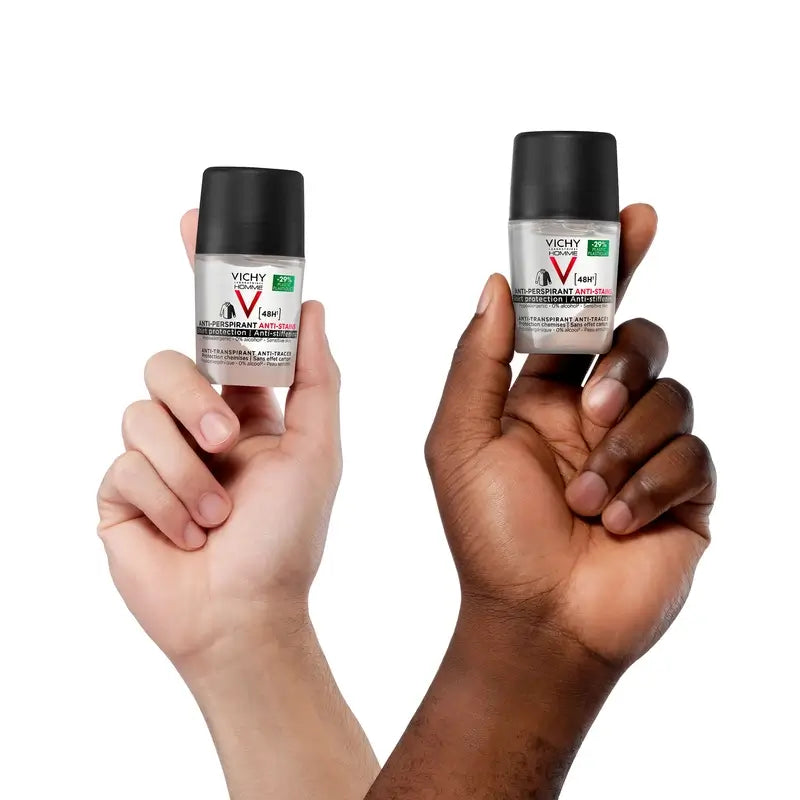 Vichy Homme 48H Deodorante Anti-Traspirante e Anti-Punto Roll-On 50 ml