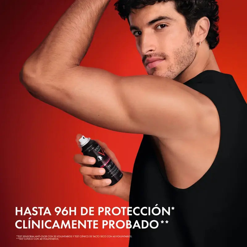 Vichy Homme Clinical Control 96h Deodorante antitraspirante spray, 125 ml