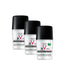 Vichy Homme Deodorante 48 ore antitraspirante e antimacchia, roll-on da 50 ml, confezione da 3
