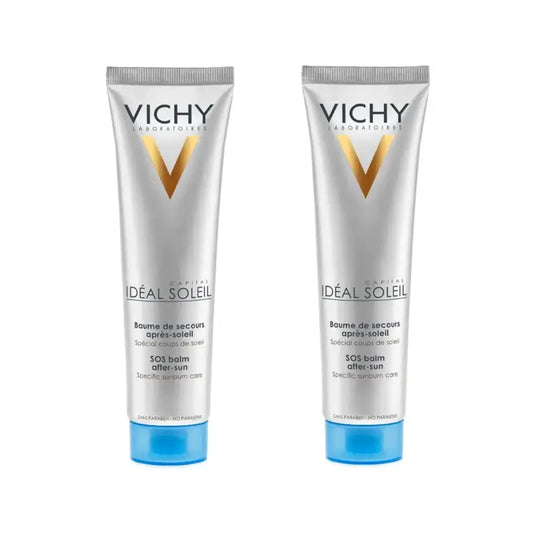 Vichy Idéal Soleil Balsamo Riparatore, 2X100 Ml