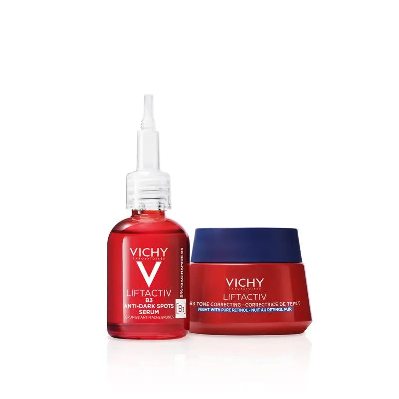 Vichy Liftactiv B3 Crema Notte Antibrufoli con Retinolo, 50 Ml