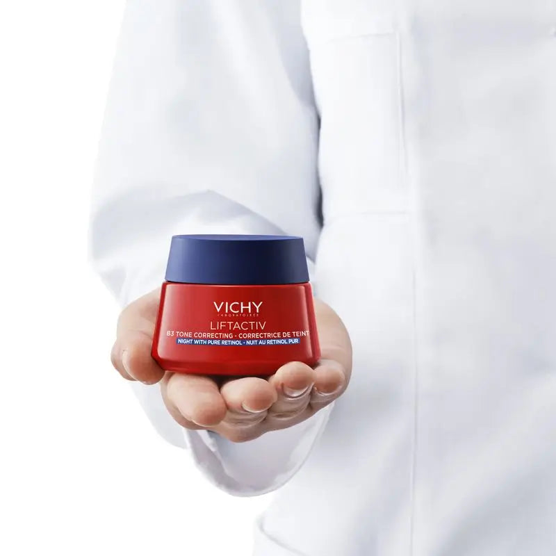 Vichy Liftactiv B3 Crema Notte Antibrufoli con Retinolo, 50 Ml
