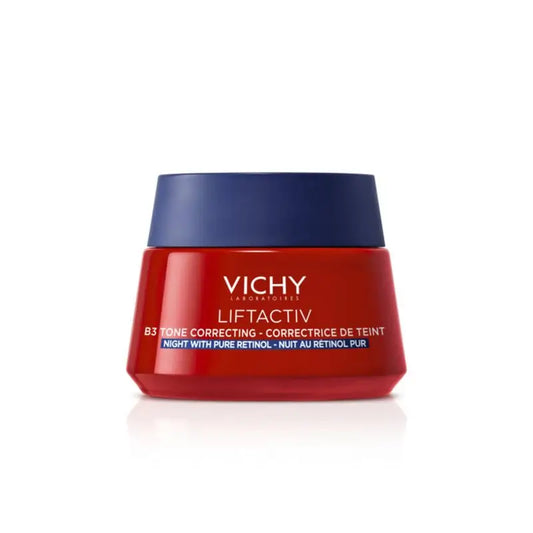 Vichy Liftactiv B3 Crema Notte Antibrufoli con Retinolo, 50 Ml