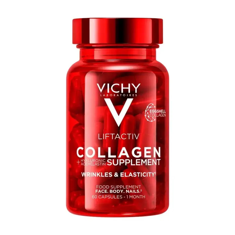 Vichy Liftactiv Collagene Anti-Età con Vitamine e Minerali, 3X60 Capsule