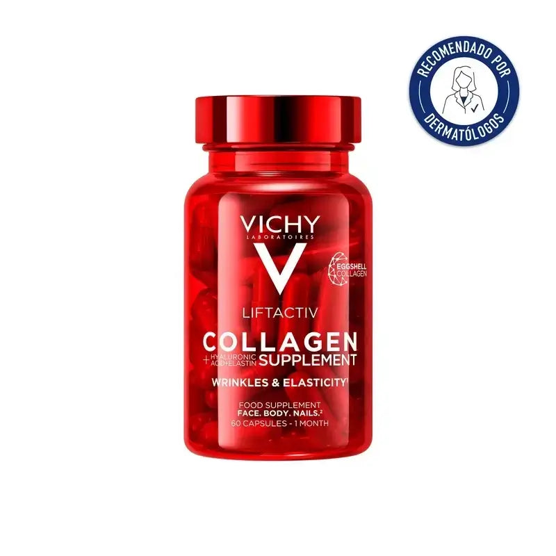 Vichy Liftactiv Collagene Anti-Età con Vitamine e Minerali, 3X60 Capsule