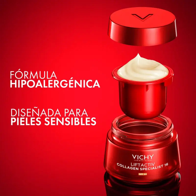 Vichy Liftactiv Collagene Specialista 16 Spf50, Ricarica, 50 Ml