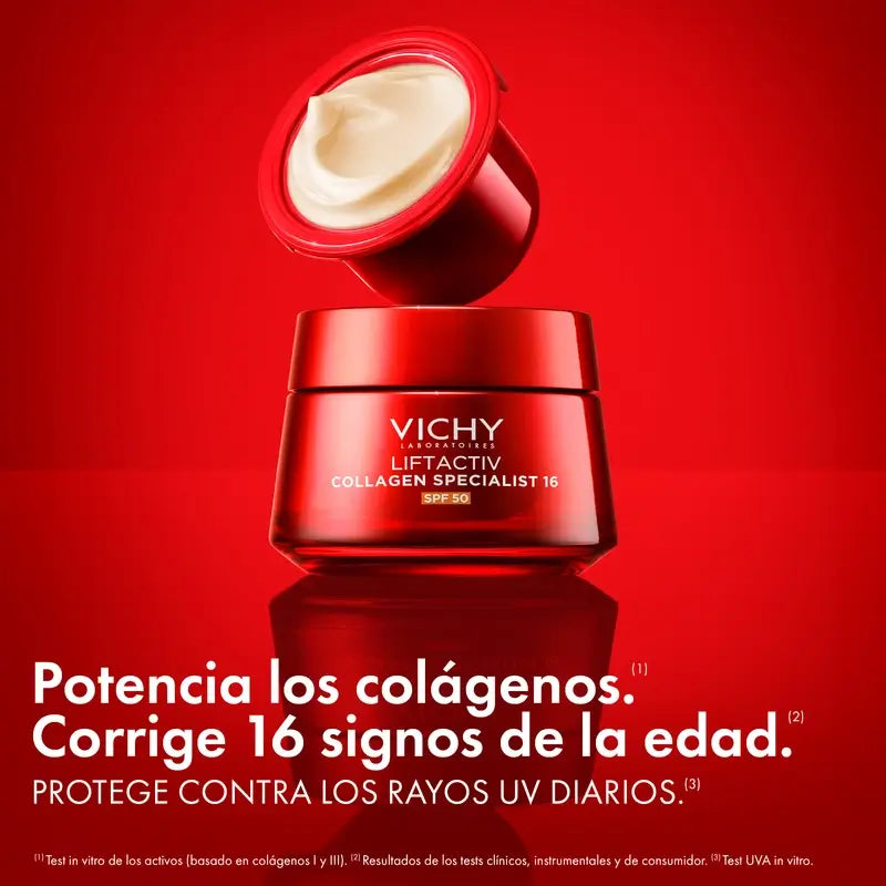 Vichy Liftactiv Collagene Specialista 16 Spf50, Ricarica, 50 Ml
