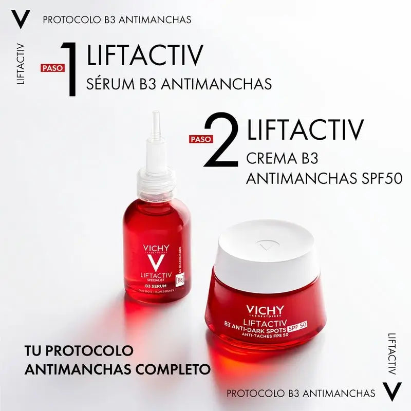 Vichy Liftactiv B3 Crema giorno anti-macchie SPF50, 50 ml