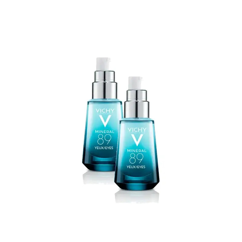 Vichy Minéral 89 Contorno occhi 15 ml, confezione da 2