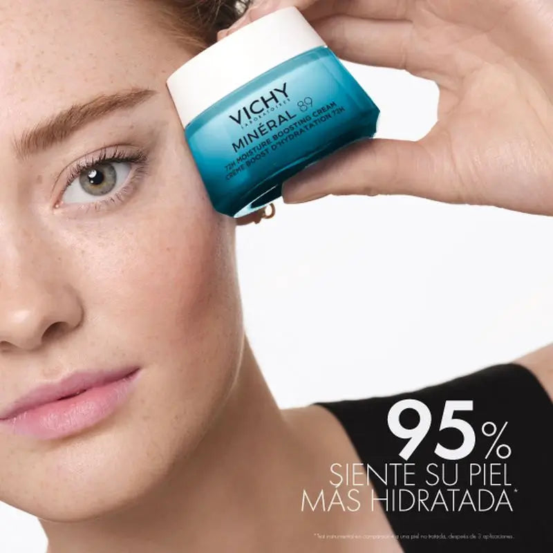 Vichy Minéral 89 Crema Idratante 72H Light, 50 ml