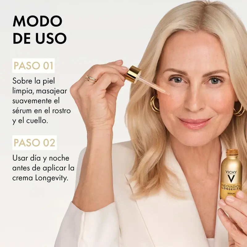 Vichy Neovadiol Longevity Siero Rigenerante, 30 ml