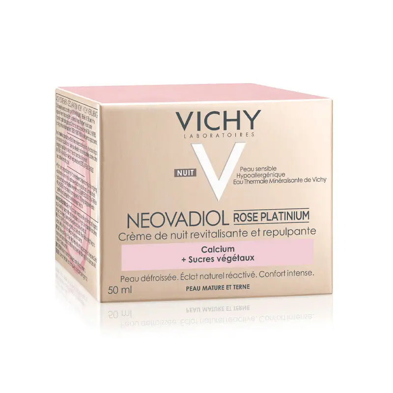 Vichy Neovadiol Rosa Platinium Crema Notte Pelle Sensibile, 50 ml