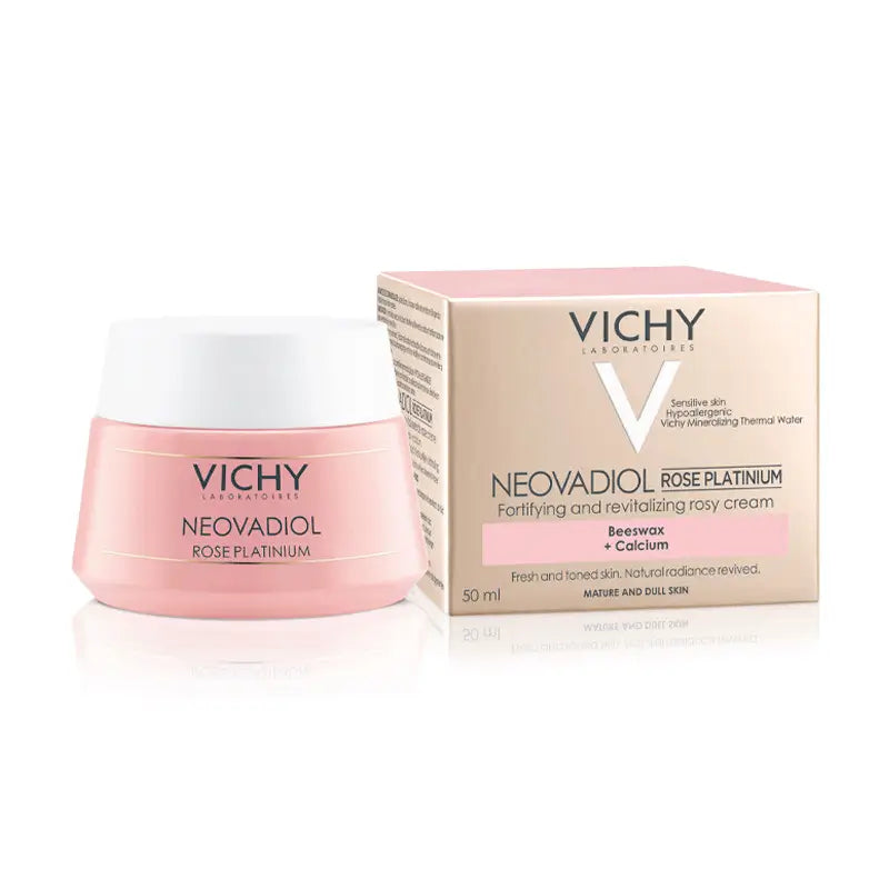 Vichy Neovadiol Rosa Platinium Crema Giorno Pelle Sensibile, 50 ml