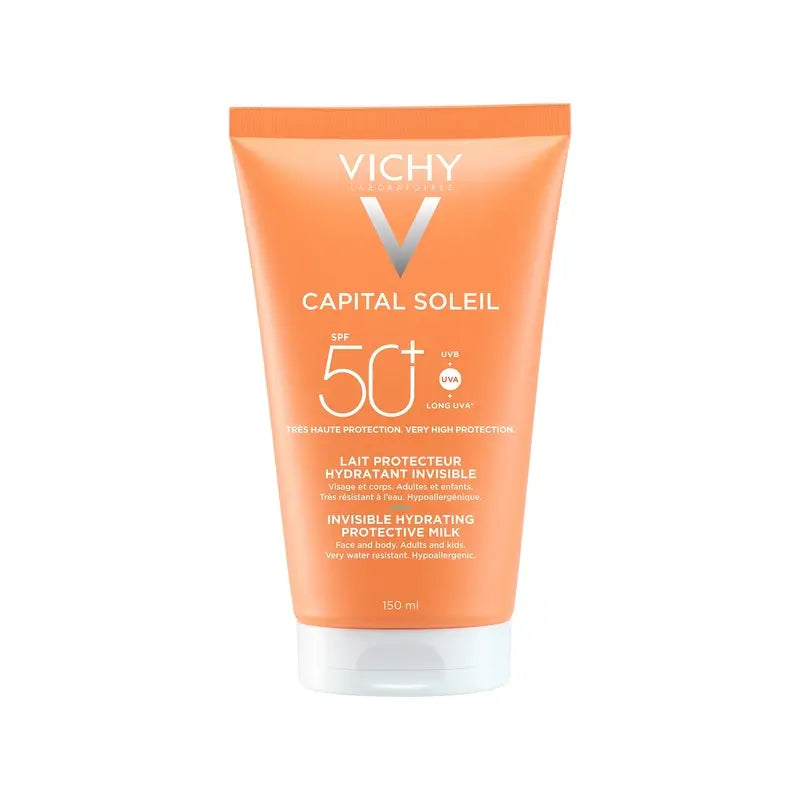Vichy Solar Capital Soleil Latte solare idratante Spf 50+ , 150 ml