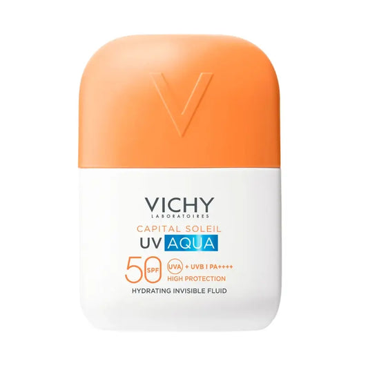 Vichy Solar Uv Aqua Fluido Idratante Invisibile Spf50 , 50 ml