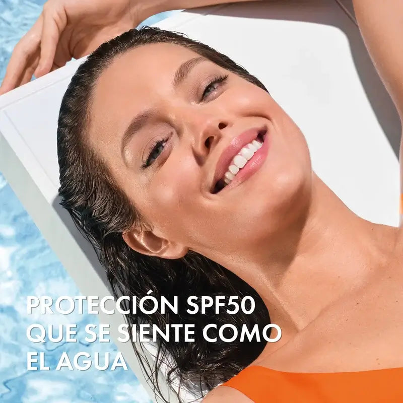 Vichy Solar Uv Aqua Fluido Idratante Invisibile Spf50 , 50 ml