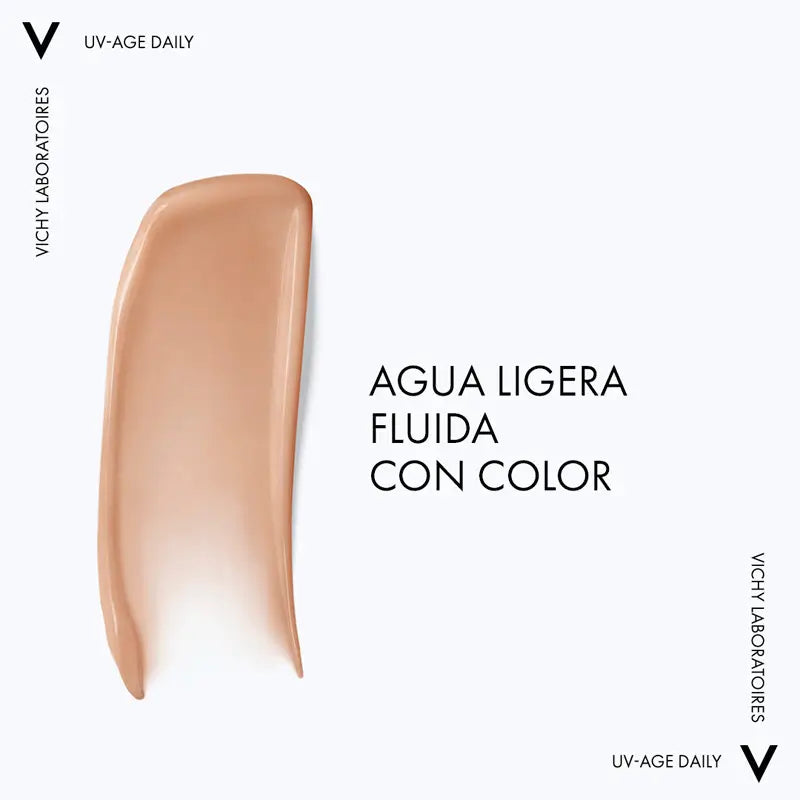 Vichy Capital Soleil UV Age Acqua Fluida Quotidiana Colore Chiaro SPF50, 40ml