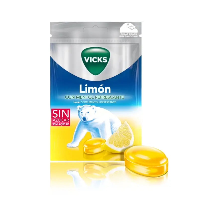 Caramelle Vicks al limone, 72 grammi