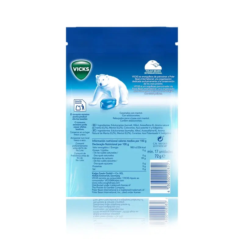 Vicks Vapomentol Caramelle 72 g