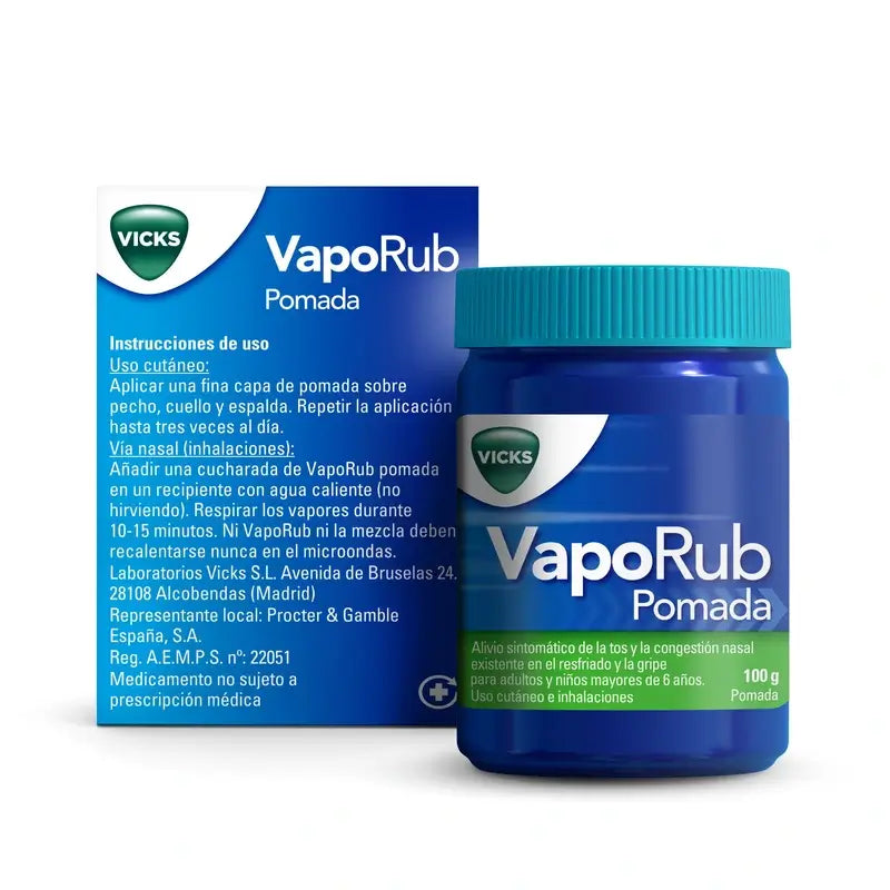 Vicks Vaporub Unguento 100 G bottiglia