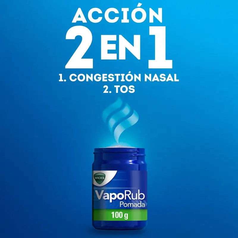 Vicks Vaporub Unguento 100 G bottiglia