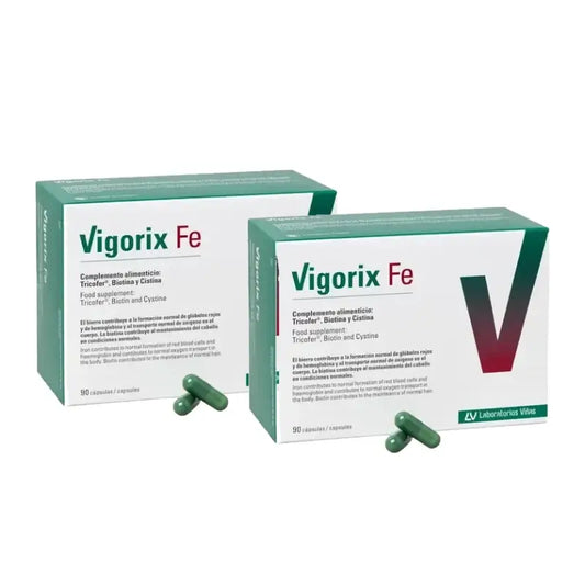 Vigorix Fe, 2 confezioni da 90 capsule