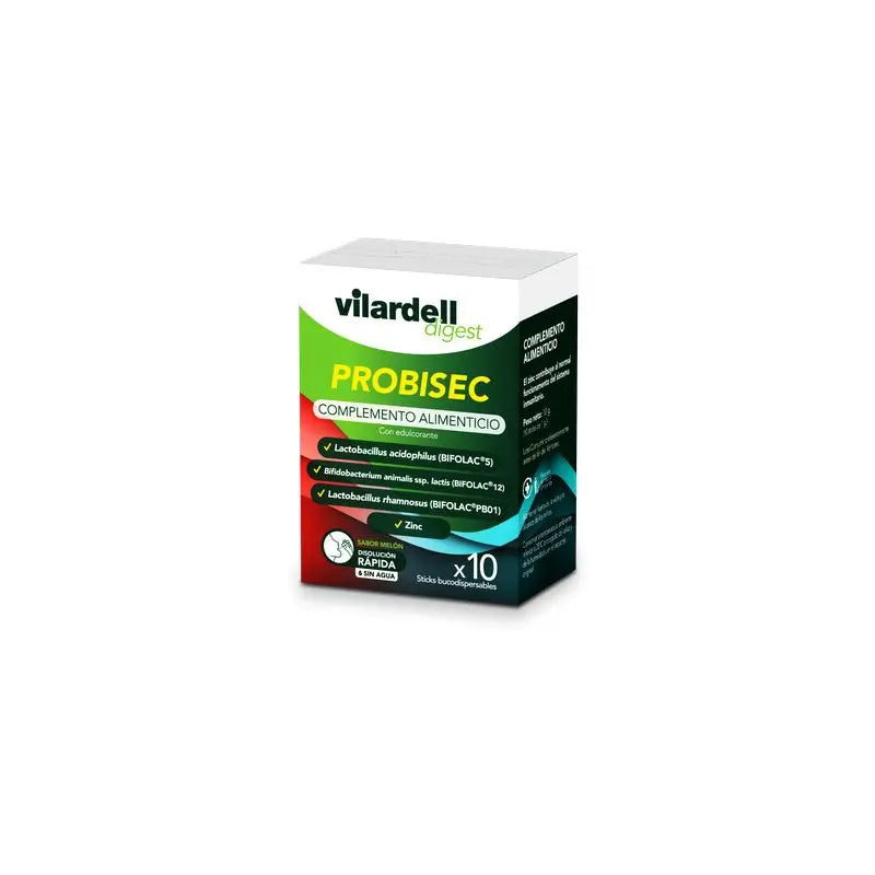 Vilardell Digest Probisec 10 bastoncini bucodispersibili