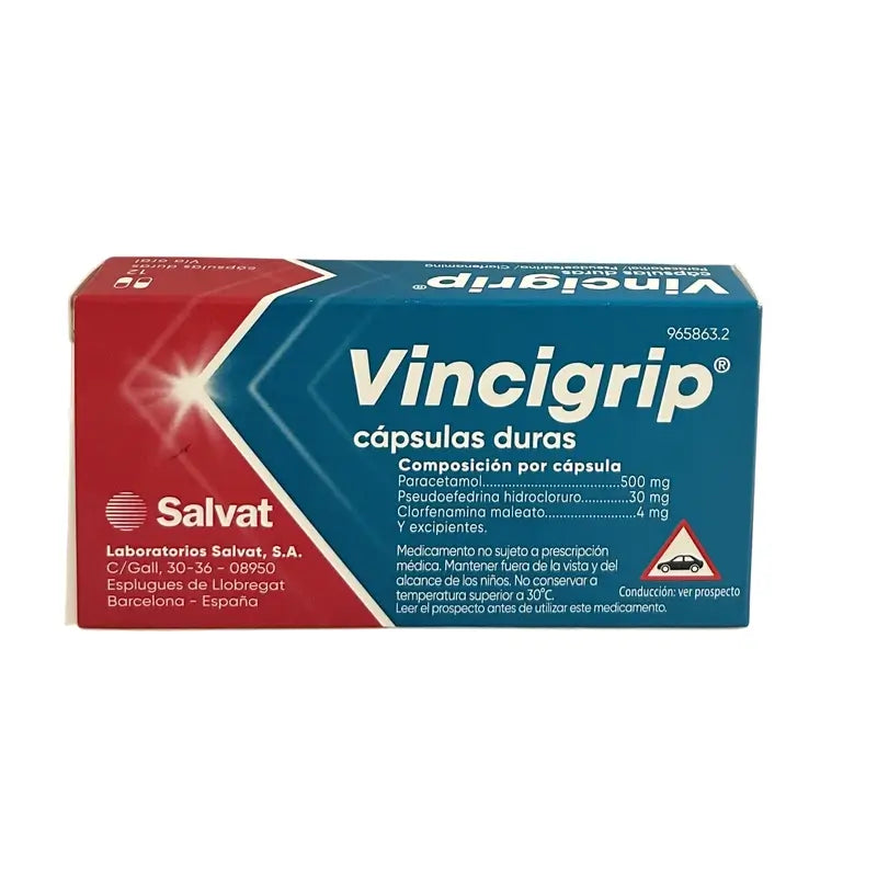 Vincigrip 12 capsule rigide