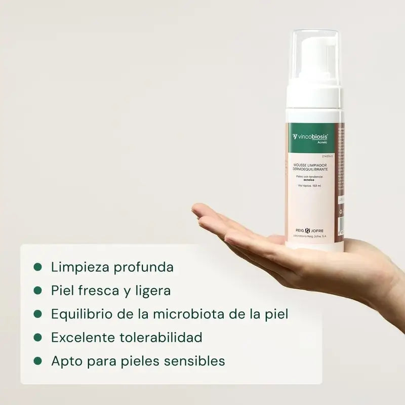 Vincobiosis Mousse detergente dermoequilibrante , 150 ml